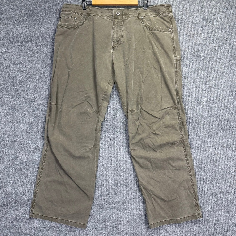 Kuhl Revolvr Mens 42x30 Olive Green Stretch Hiking Utility Pants